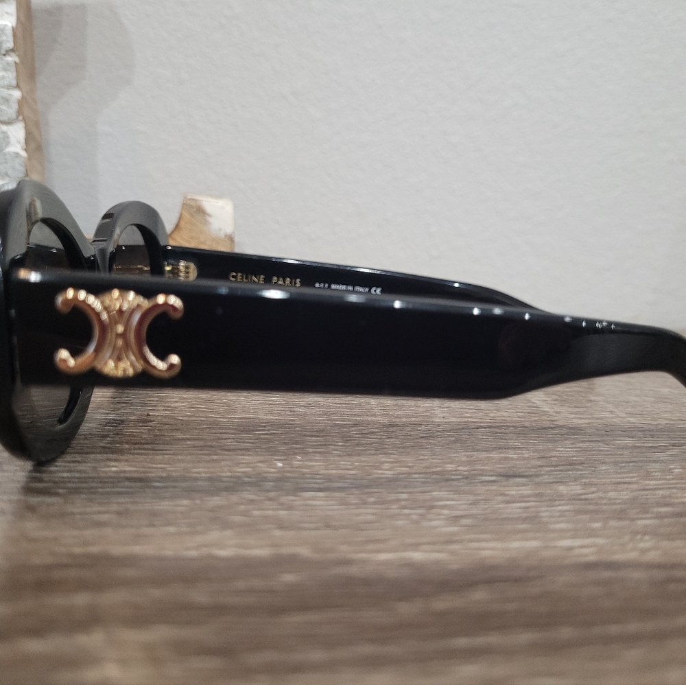CELINE TRIOMPHE OVAL SUNGLASSES - Picture 4 of 12